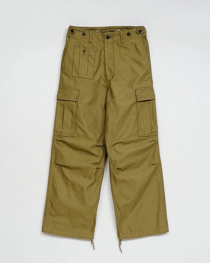 ◯ Nigel Cabourn woman - ARMY CARGO PANT W - KHAKI|PSC
