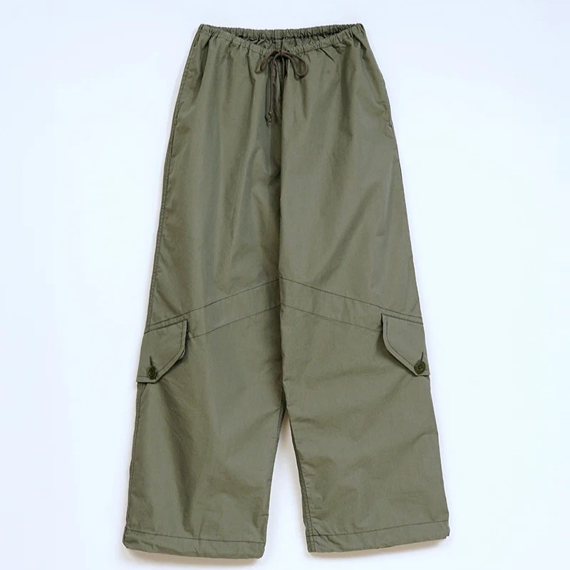 ◯ Nigel Cabourn woman - 50s RAF PANT MIX C/N WEATHER - GRAY