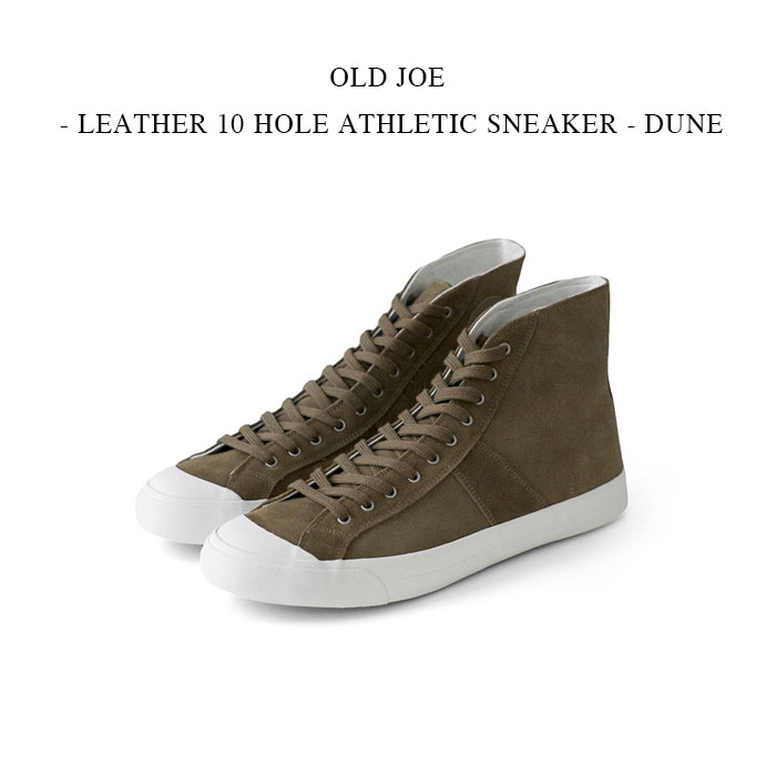 OLD JOE - LEATHER 10 HOLE ATHLETIC SNEAKER - DUNE スニーカー-靴