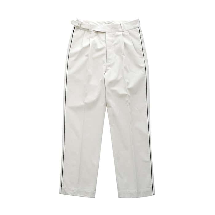 OLD JOE - EXCLUSIVE SIDE BUCKLE GRUKHA TROUSER - BONE×BLUE オールドジョー《サイドバックルグルカトラウザー》ボーン×ブルー