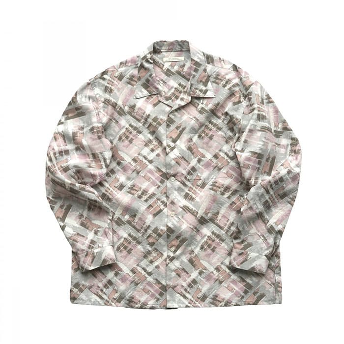 old joe 総柄オープンカラーシャツ OLD JOE (オールドジョー) OPEN COLLAR SHIRTS オープンカラー