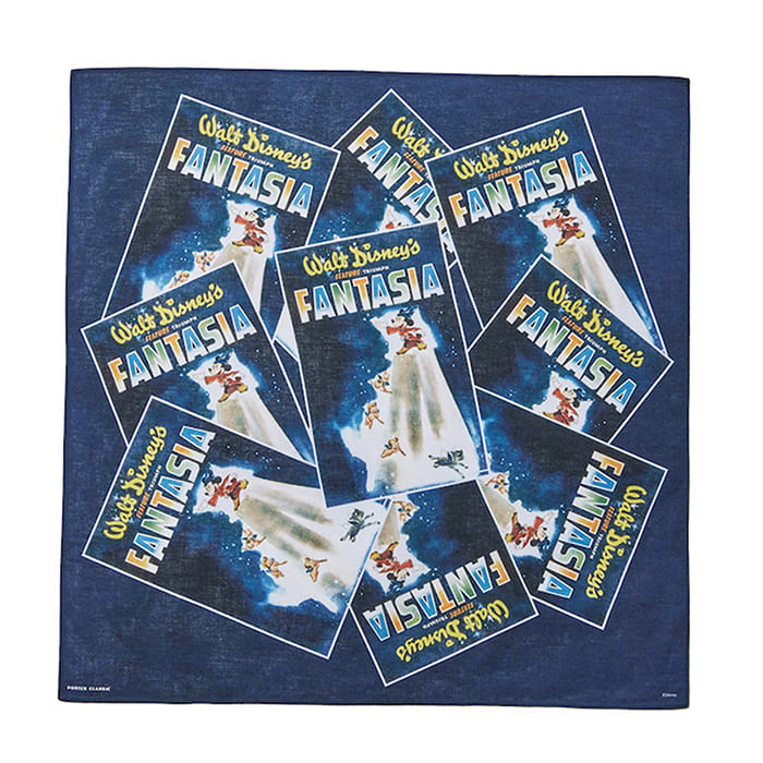 Disney Fantasia Porter Classic Newton Collection Bandana Multi Navy ディズニー ファンタジア ポータークラシック バンダナ マルチ ネイビー Psicologosancora Es