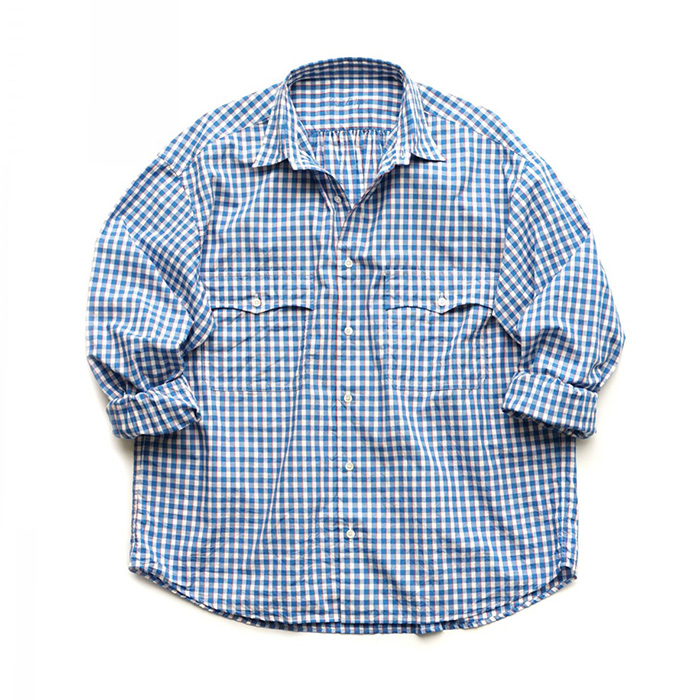 楽天市場】Porter Classic - ROLL UP GINGHAM CHECK SHIRT - BLACK : PSC