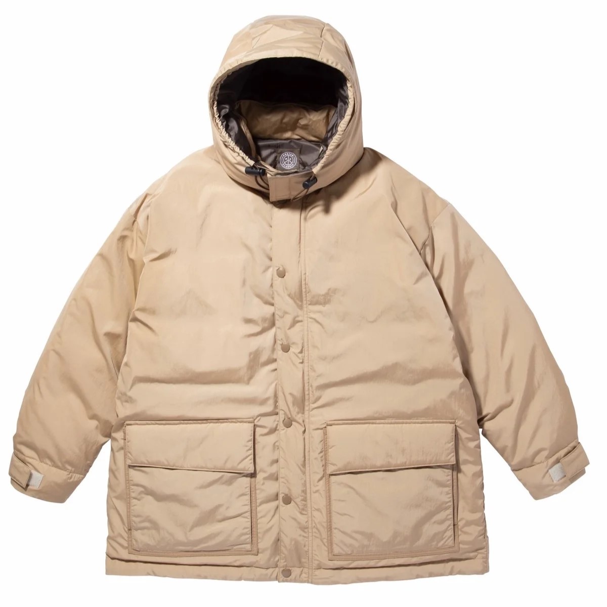 【30%OFF ポータークラシック】Porter Classic - SHEEN NYLON DOWN JACKET - KHAKI