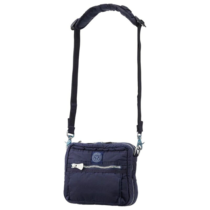 PORTER CLASSIC - SUPER NYLON SIMPLE SHOULDER BAG MINI - BLUE｜PSC