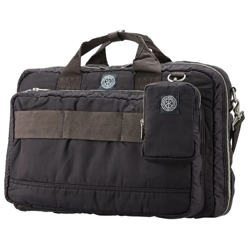 PORTER CLASSIC - SUPER NYLON 3 WAY BRIEFCASE M - BLACK｜PSC 50,820円