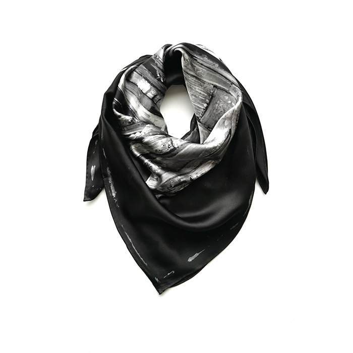 PORTER CLASSIC H/W SILK STOLE BLACK ストール 値引き 65.0%OFF www