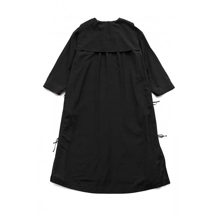 WRYHT SAILOR COLLAR SMOCK DRESS BLACK ワンピース | parking221.com