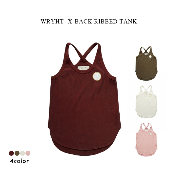 WRYHT- X-BACK RIBBED TANK