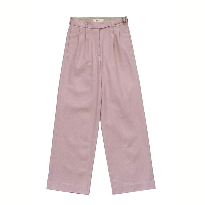 WRYHT - BELTED SACK TROUSER - ROSE|PSC