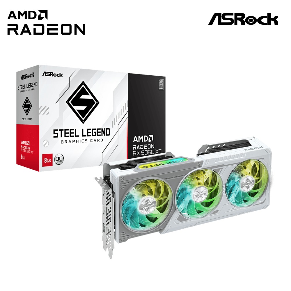 ASRock Radeon RX9060XT 搭載 グラフィックボード GDDR6 8GB 【国内正規代理店品】RX9060XT SL 8GO|ピーサイドキック 店