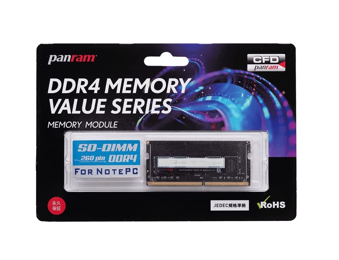 楽天市場】CFD販売 Panram デスクトップPC用 メモリ DDR4-2666 (PC4