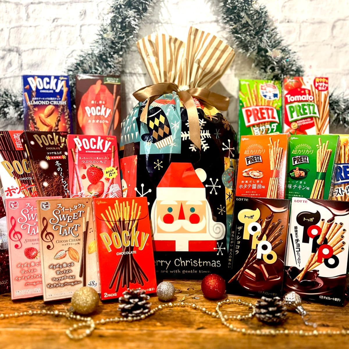 楽天市場】クリスマスギフト グリコ ポッキー プリッツ トッポ