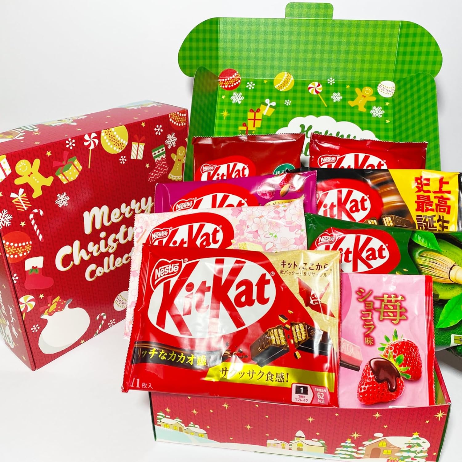 Nestle Kitkat 箱 チョコレートスナックネスレ キットカット ミニ 8種