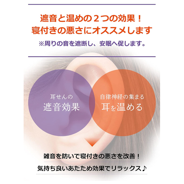 市場 送料無料 耳ほぐタイム ナイトミン 本体1セット+発熱体5セット