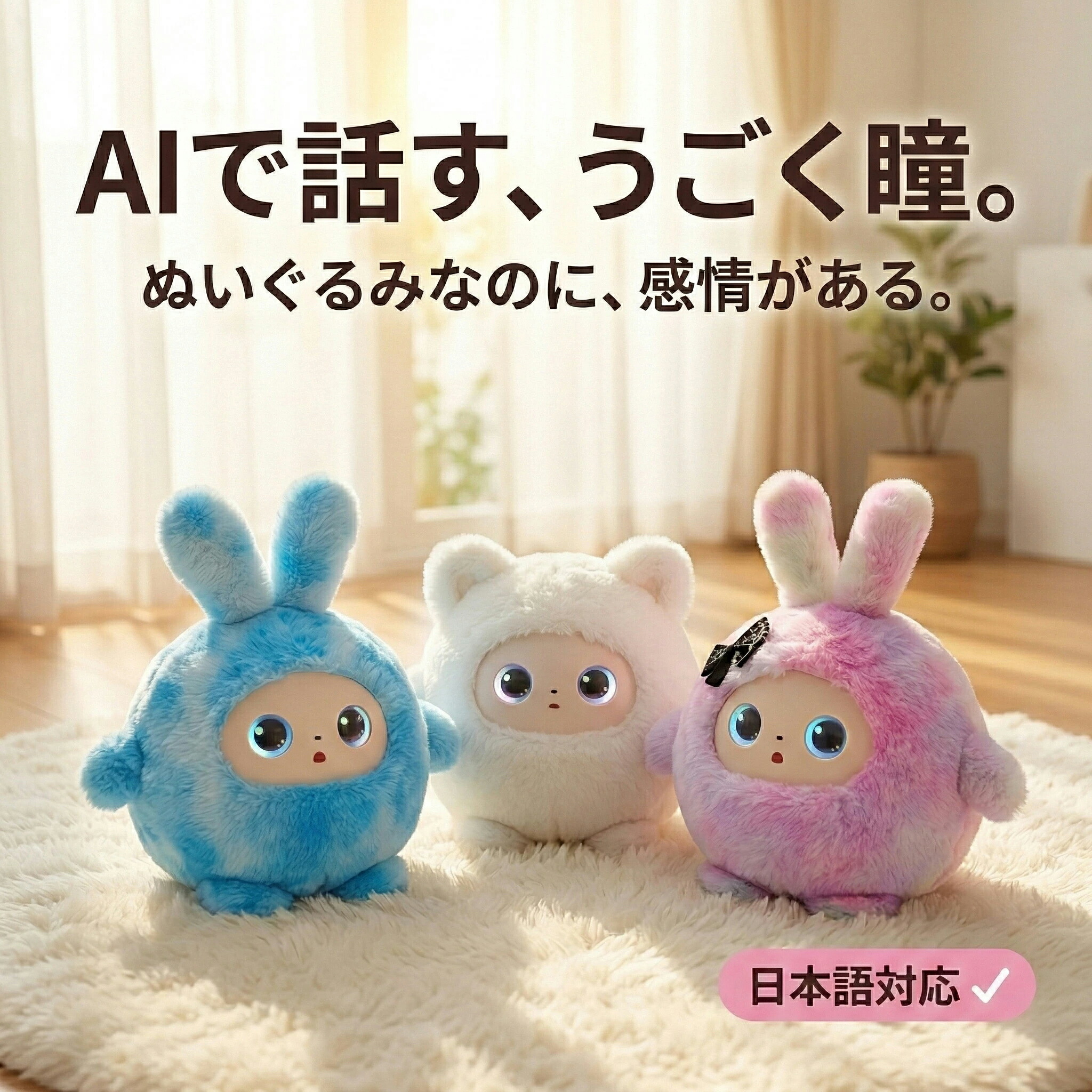 【月額無料＆ChatGPT積み上げる！10%OFF】人工知能学 うさぎ ぬいぐるみ しゃべる 動く 知育遊び道具 生み出すこと人工知能学積み上げる ChatGPT相応う 英語 日本語 11言葉づかい 音吐意識すること 語らい 自動人形 遊び道具 赤ちゃん 3歳 4歳 5歳 6歳 生まれ落ちる日 差し上げ物 御姉さん お坊っちゃん 次世代人工知能学愛玩動物