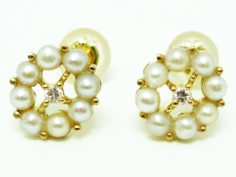 アンジェラ Angela ピアス グレイスフルクラシカルパールイヤリング ゴールド 18k 18金 ジュエリー ブランド アクセサリー プレゼント ギフト 正規品 レディース