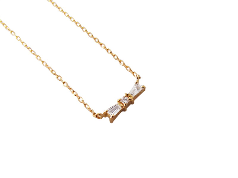 アンジェラ Angela ネックレス ボウネックレス ゴールド 18k 18金 ジュエリー ブランド アクセサリー プレゼント ギフト 正規品 レディース|ピーアンドティートレーディング