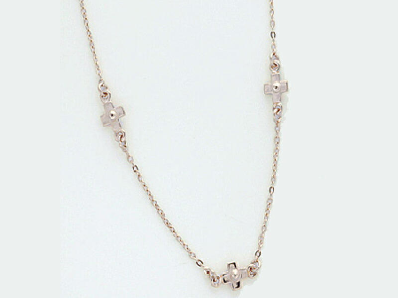 アンジェラ Angela ネックレス クロスネックレス ゴールド 18k 18金 ジュエリー ブランド アクセサリー プレゼント ギフト 正規品 レディース|ピーアンドティートレーディング