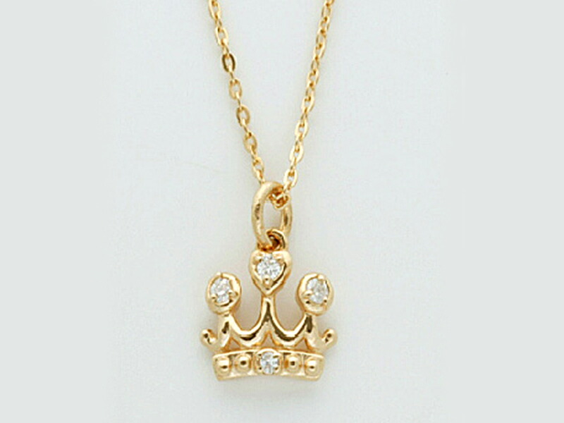 アンジェラ Angela ネックレス ネイブクラウンネックレス ゴールド 18k 18金 ダイヤモンド ジュエリー ブランド アクセサリー プレゼント ギフト 正規品 レディース｜ピーアンドティートレーディング