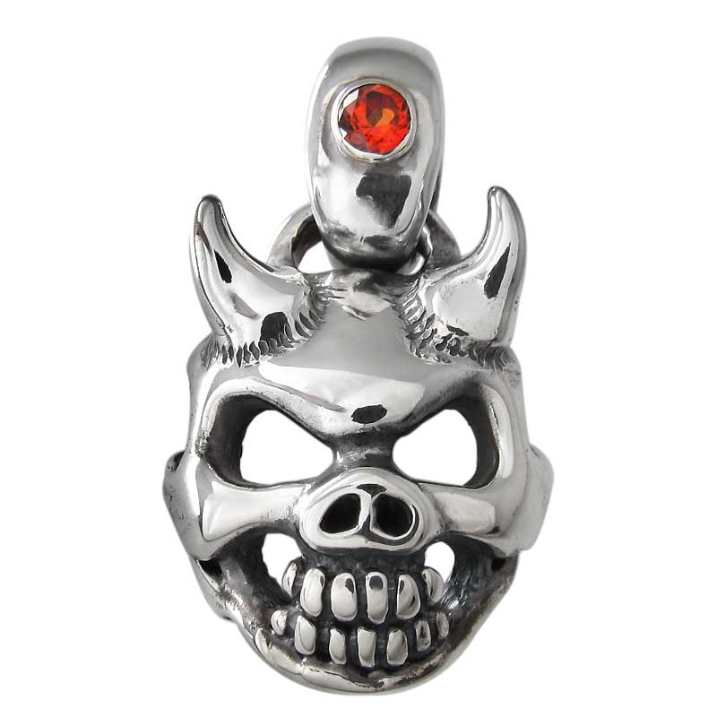 トラヴィスワーカー TRAVISWALKER ペンダント デビルスカルペンダント シルバー ジュエリー ブランド アクセサリー プレゼント ギフト 正規品 レディース メンズ｜ピーアンドティートレーディング