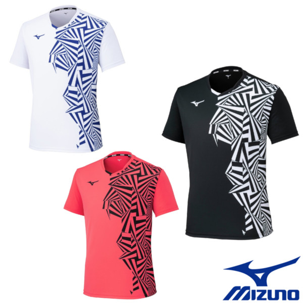mizuno テニスウェア Lサイズ MIZUNO ミズノ ゲームシャツ 62JAC228 レディース 2025SS