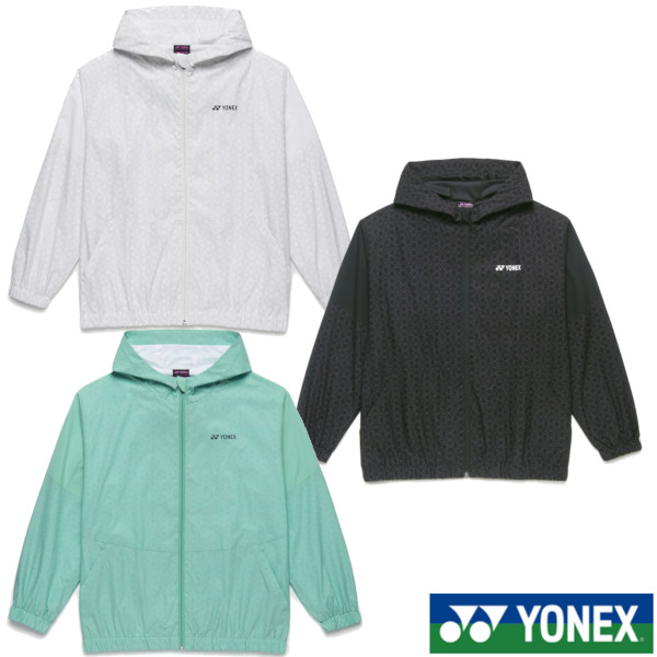 《送料無料》2026年1月下旬発売 　YONEX　ウィメンズ裏地付ウォームアップパーカー 57115　レディース　ヨネックス　ウェア