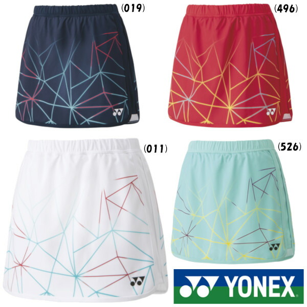 送料無料 2022年1月下旬発売 YONEX レディース スカート インナースパッツ付 26084 ヨネックス テニス バドミントン ウェア  お買い得モデル