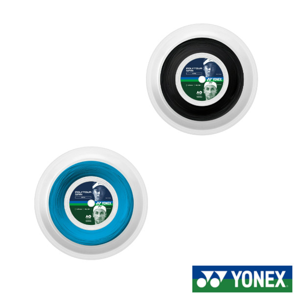 送料無料◆YONEX◆硬式ストリング　ロールガット　ポリツアースピン　120　POLYTOUR SPIN 120　PTS120R2　ヨネックス｜PTENNIS