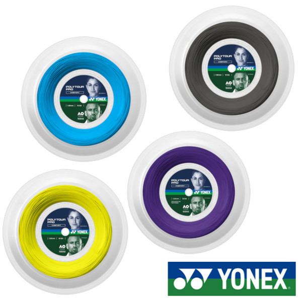 《送料無料》《新色》2026年4月上旬発売 YONEX 硬式ストリング ロールガット ポリツアープロ 130 POLYTOUR PRO 130 PTP130R2 ヨネックス|PTENNIS