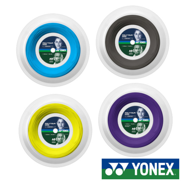 《送料無料》《新色》2026年4月上旬発売　YONEX　硬式ストリング　ロールガット　ポリツアープロ　125　POLYTOUR PRO 125　PTP125R2　ヨネックス