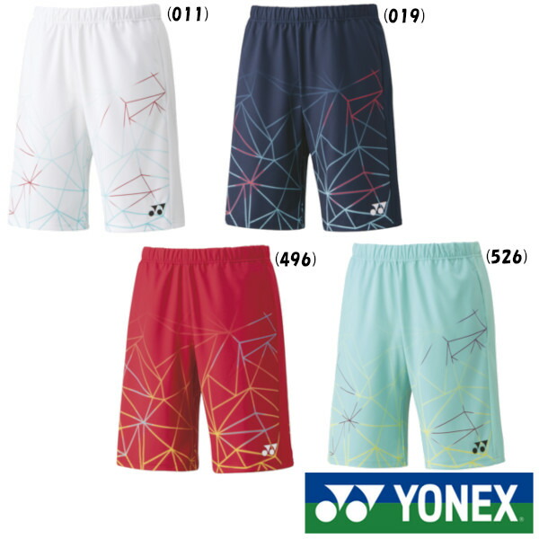 送料無料 2022年1月下旬発売 YONEX メンズ ニットハーフパンツ フィットスタイル 15123 ヨネックス テニス バドミントン ウェア  使い勝手の良い