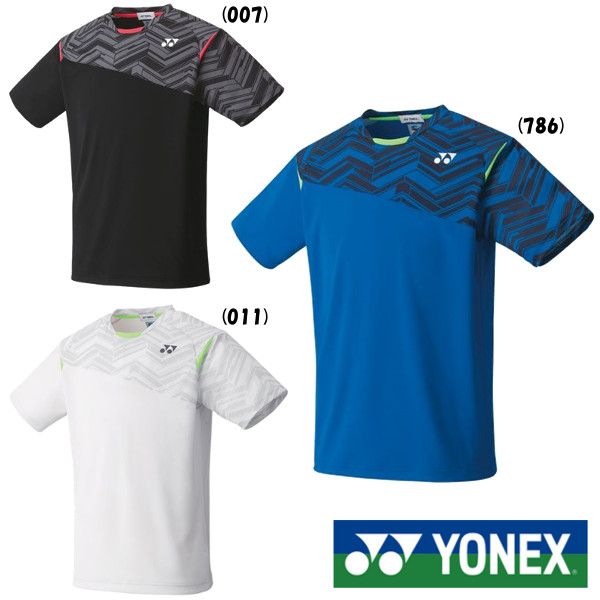 楽天市場 送料無料 Yonex ユニセックス ゲームシャツ フィットスタイル ヨネックス テニス バドミントン ウェア Ptennis