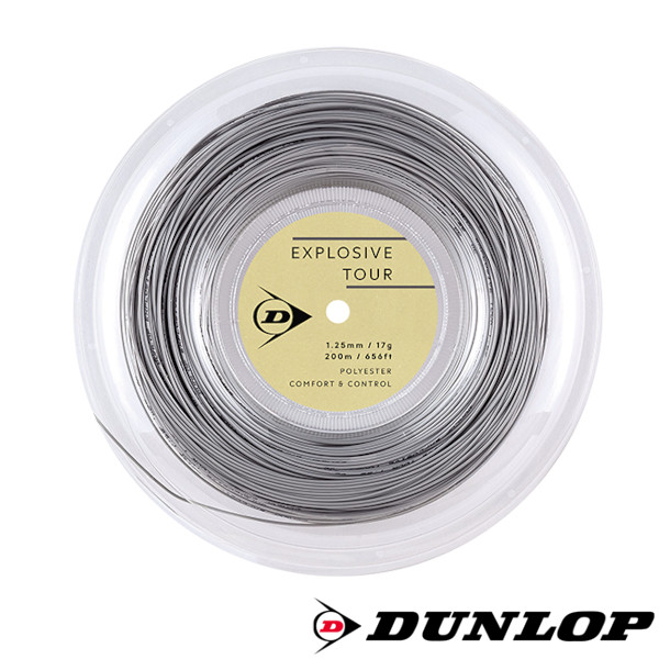 《送料無料》DUNLOP 硬式ストリング ロールガット エクスプロッシブ・ツアー DSTA12031 EXPLOSIVE TOUR ダンロップ