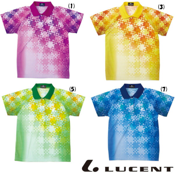 1707円 付与 送料無料 LUCENT レディース ゲームシャツ XLP-479 テニス ウエア ルーセント