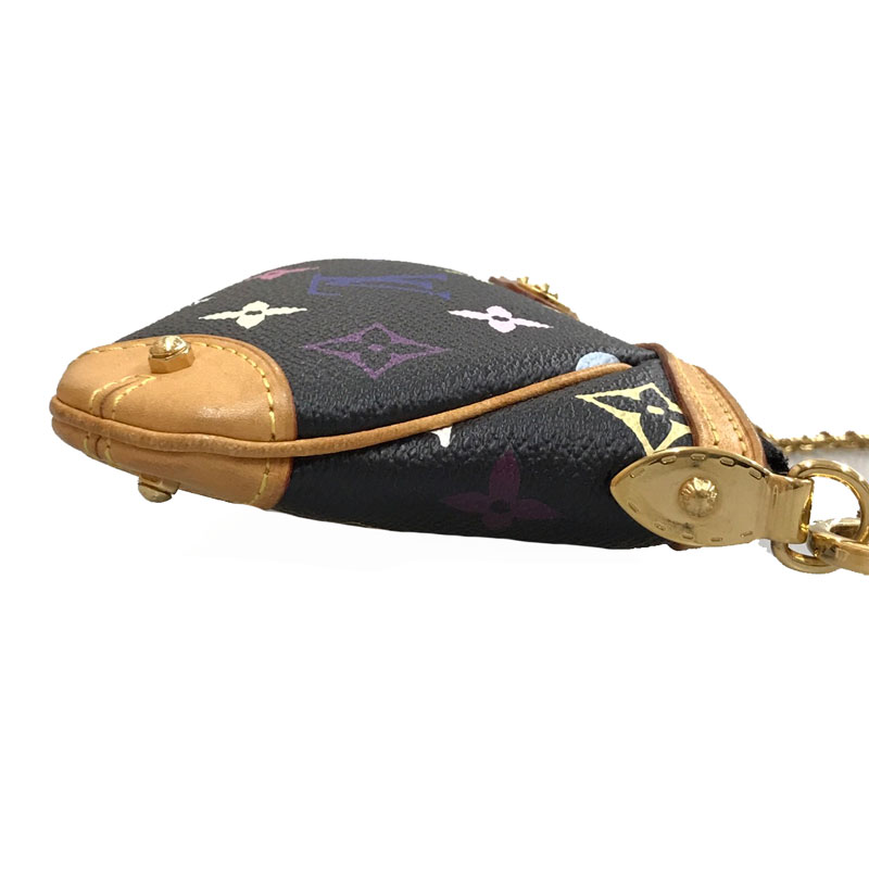 美品 ルイ・ヴィトン LOUIS マルチカラー VUITTON ポーチ アクセ