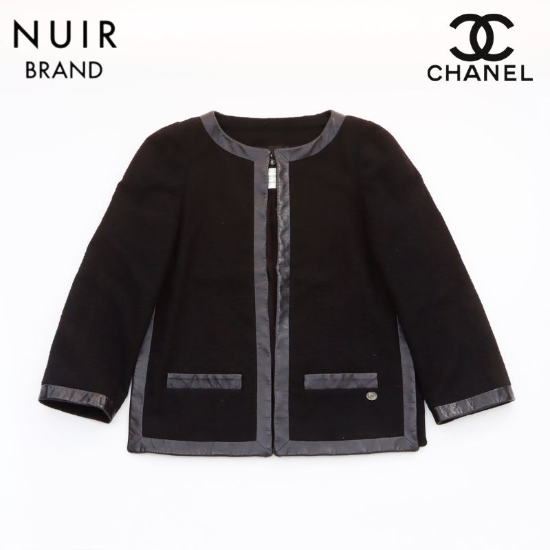 楽天市場】シャネル CHANEL 07A コットン×リネン ジャケット  