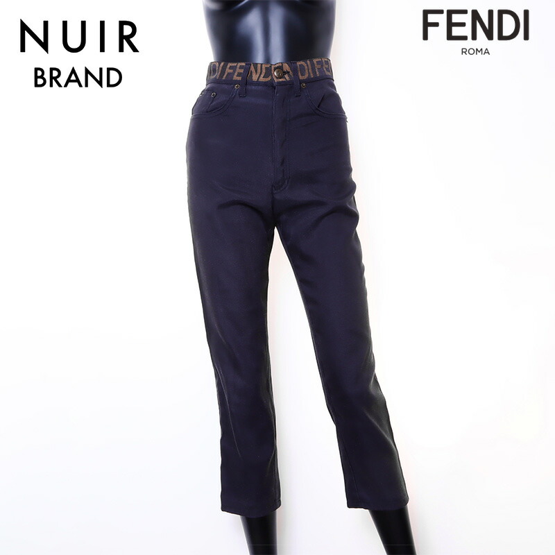 楽天市場】FENDI フェンディ D-HG-1234 ズッカ柄ジャガード パンツ