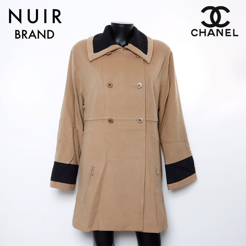 美品 CHANEL シャネル ピーコート ブラック Mサイズ 2025年最新】CHANEL カラー：ブラック系 ピーコート・ウール