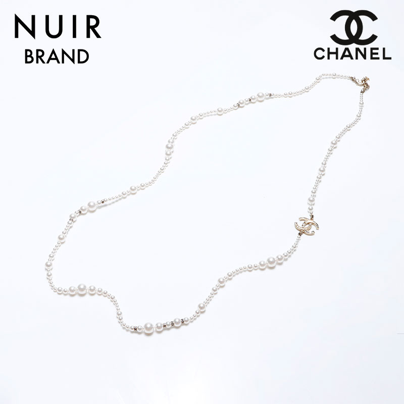 楽天市場】≪Brand New≫ CHANEL Long Necklace Silver ≪新品