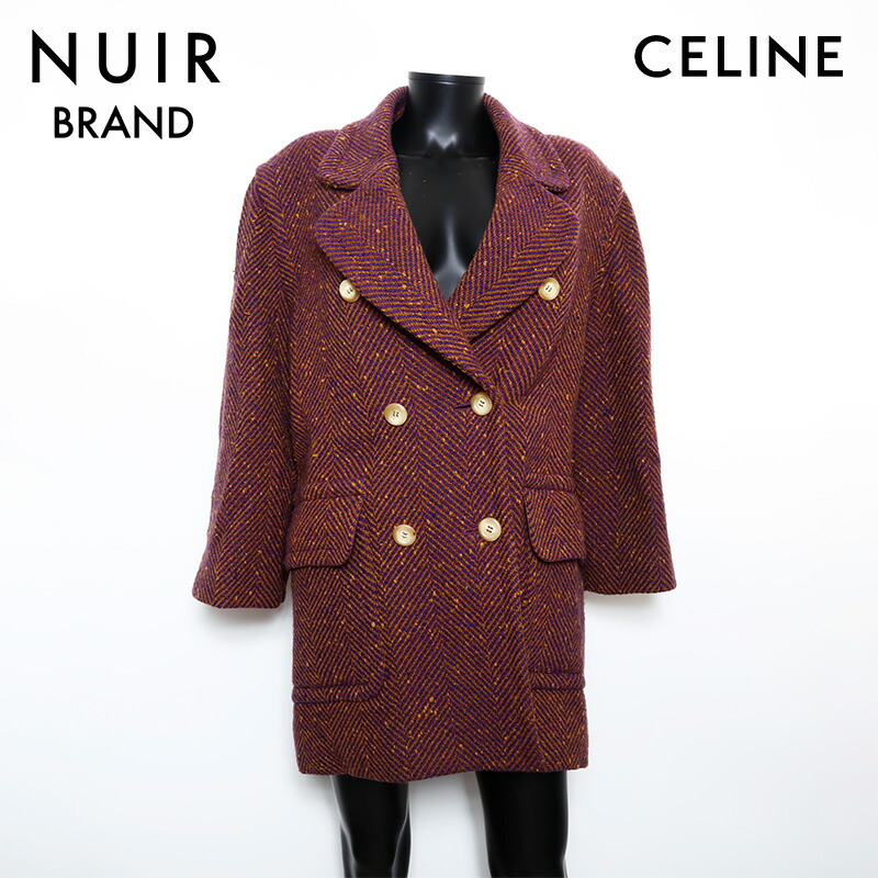CELINE チェスターコート 40 バーガンディ m53302265310_1.jpg?1739102136