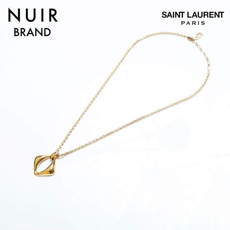 Yves Saint Laurent ゴールド ネックレス 中古・古着通販】Yves Saint Laurent (イヴサンローラン