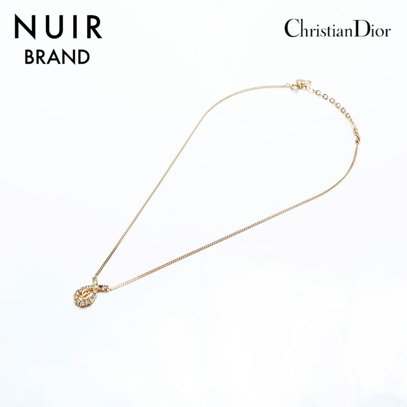 ディオール Dior ゴールドネックレス パール付き 楽天市場】クリスチャンディオール Christian Dior ライン