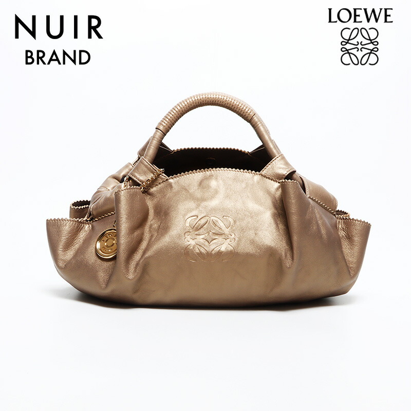 楽天市場】ロエベ LOEWE ハンドバッグ ナッパアイレ ブロンズ パテント