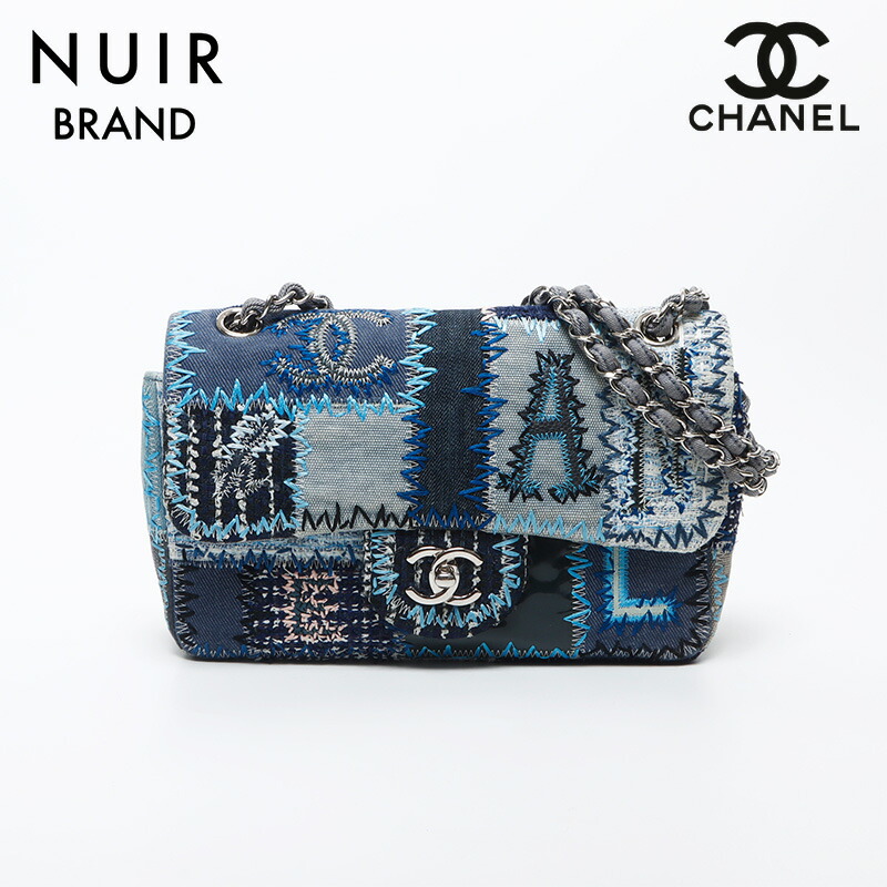 楽天市場】【美品】シャネル【CHANEL】 パッチワーク チェーン