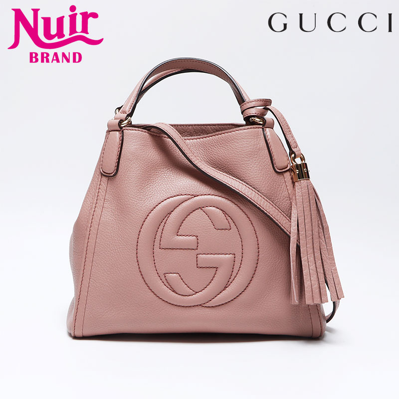 GUCCI SOHOハンドバッグ　ショルダーバッグ 2way 楽天市場】gucci soho 2way バッグの通販