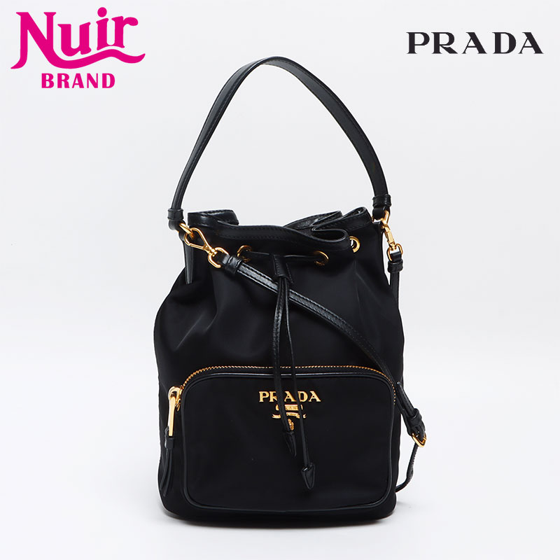 楽天市場】【新品同様】プラダ 【PRADA】ドローストリングバッグ