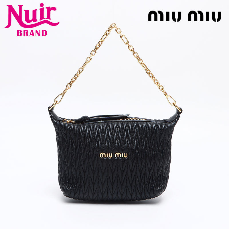 miumiu マテラッセ バッグ ミニバッグ ポーチ ミュウミュウ Miu Miu MIUMIU ショルダーバッグ MATELASSE