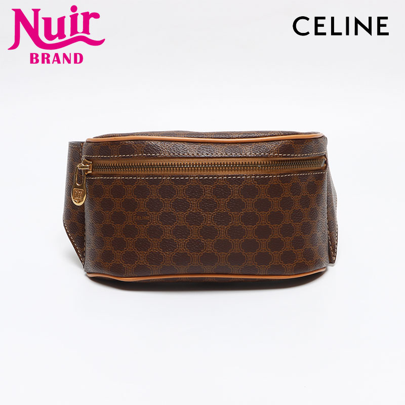 楽天市場】CELINE セリーヌ マカダム ボディバッグ ウエストポーチ