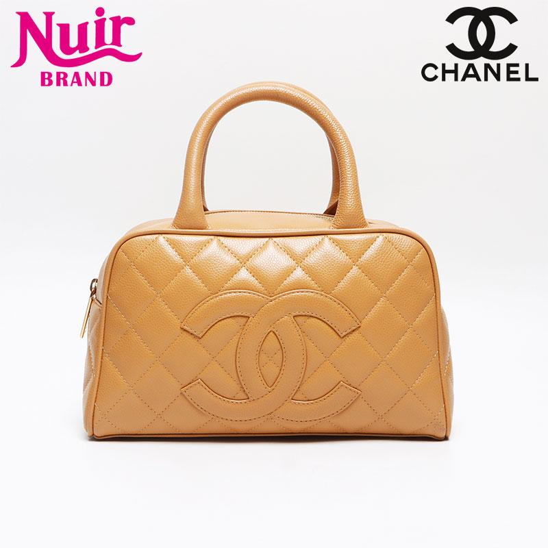 CHANEL シャネル キャビアスキン ミニボストンバッグ A20996 CHANEL】シャネル ミニボストン A20996 ハンドバッグ レザー